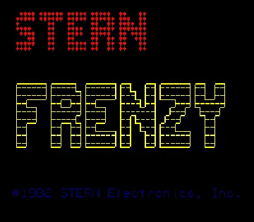 Frenzy screen shot title